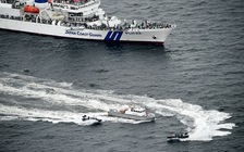 Lực lượng tuần duyên Nhật Bản thao diễn lần đầu tiên trong 6 năm