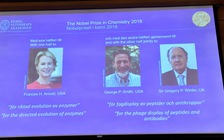 Nobel Hóa học 2018 cho nghiên cứu về tiến hóa