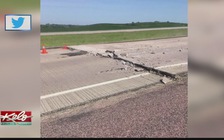 Nắng nóng ở Mỹ: Trai bị nướng chín trong vỏ, đường cao tốc nứt toác