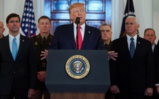 Tổng thống Donald Trump phát biểu về vụ tấn công của Iran: Áp đặt lệnh cấm vận tối đa
