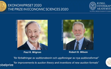 Nobel Kinh tế năm 2020 lại về tay người Mỹ