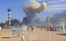 Nga bác tin căn cứ không quân Crimea trúng đòn tấn công