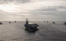 Chiến sự Ukraine căng thẳng, nhóm tác chiến siêu tàu sân bay Mỹ trực chỉ châu Âu