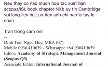 Tin tức giáo dục đặc biệt 24.2: ‘Hợp tác’ đăng bài báo khoa học quốc tế ra sao?