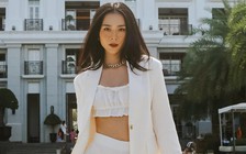 Diệp Bảo Ngọc khoe eo thon với áo crop-top