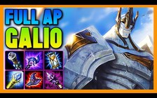 Video LMHT: Hết hồn với cú đấm cạn máu của Galio full AP