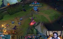 Video LMHT: Imaqtpie ăn Pentakill dễ dàng với tướng mới Xayah