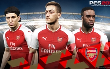 Các cầu thủ Arsenal sẽ 'đẹp trai' hơn trong PES 2018