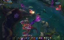 Video LMHT: Illaoi 1400 sát thương đối đầu Cho'Gath 48000 máu