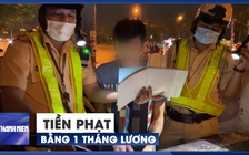 Mất hết tiền thưởng tết vì bị phạt nồng độ cồn sau bữa nhậu tất niên