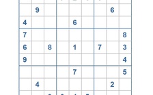 Mời các bạn thử sức với ô số Sudoku 3295 mức độ Khó