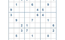 Mời các bạn thử sức với ô số Sudoku 3297 mức độ Khó