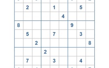 Mời các bạn thử sức với ô số Sudoku 3303 mức độ Khó