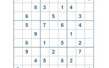 Mời các bạn thử sức với ô số Sudoku 3333 mức độ Khó