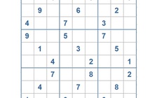 Mời các bạn thử sức với ô số Sudoku 3341 mức độ Khó
