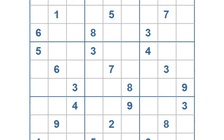 Mời các bạn thử sức với ô số Sudoku 3353 mức độ Khó