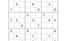 Mời các bạn thử sức với ô số Sudoku 3355 mức độ Khó