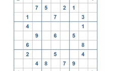 Mời các bạn thử sức với ô số Sudoku 3365 mức độ Khó