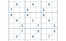 Mời các bạn thử sức với ô số Sudoku 3369 mức độ Khó