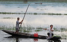 Thăm lưới mùa nước nổi, hốt hoảng thấy 2 thi thể trên chiếc xuồng giữa đồng trống