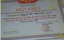 Đừng làm mất ý nghĩa của giấy khen học trò