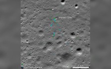 Tìm thấy vết tích tàu đổ bộ Mặt trăng của Ấn Độ