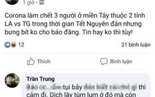 Thông tin 'Corona làm chết 3 người ở miền Tây' là hoàn toàn bịa đặt