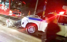 CSGT nói gì khi bị đăng clip ‘tố’ xe chuyên dụng tông người rồi bỏ đi?