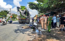 Tai nạn thương tâm trên QL53: Nam sinh viên tử vong dưới bánh xe bồn