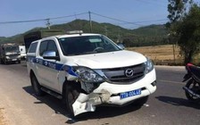 Xe CSGT gây tai nạn giao thông khiến một người chết