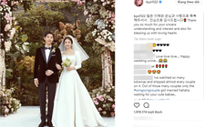 Song Hye Kyo lên tiếng sau lễ cưới