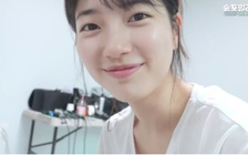 Dân mạng trầm trồ vì mặt mộc xinh đẹp của Suzy