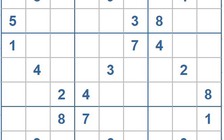 Mời các bạn thử sức với ô số Sudoku 3962 mức độ Khó