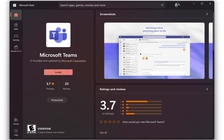 Microsoft Teams chính thức cập bến Microsoft Store