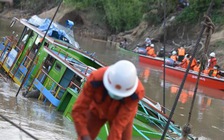 Chìm tàu ở Myanmar, 20 người chết