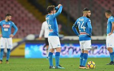 Napoli bị đá văng khỏi cúp quốc gia Ý