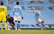 Kết quả Ngoại hạng Anh, Man City 2-0 Fulham: Chủ nhà bỏ lỡ quá nhiều cơ hội vẫn lên top 4