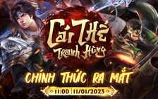 Garena chính thức phát hành game đấu tướng chiến thuật mobile đầu 2023: Garena Cái Thế Tranh Hùng!