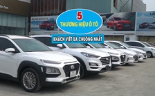 5 thương hiệu ô tô đang được người Việt chọn mua nhiều nhất