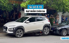 ‘Rùng rợn’ tài xế ô tô đạp nhầm chân ga khi thấy xe máy cắt ngang