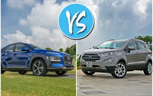 Hyundai Kona và Ford EcoSport: ‘Tân binh’ thách thức ‘ông hoàng’