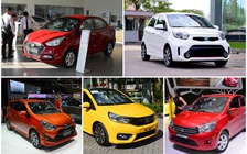 Xe hạng A: Kia Morning ‘đuối sức’, Hyundai Grand i10 nắm chắc ngôi vương