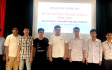 Học sinh Việt Nam giành huy chương vàng Olympic tin học châu Á