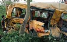 Tàu hỏa đâm xe buýt ở Ấn Độ, 13 học sinh thiệt mạng