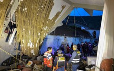 Lở đất ập xuống khách sạn đang tổ chức tiệc cưới, 15 người chết