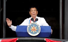 Tổng thống Philippines Duterte tuyên bố không sợ Trung Quốc