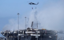 Chiến hạm Mỹ bị cháy tạo ra hệ quả có lợi cho Trung Quốc?