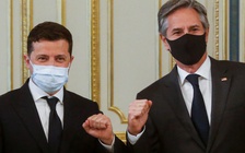 Ngoại trưởng Mỹ gặp Tổng thống Ukraine nói gì về việc Nga điều động binh sĩ?