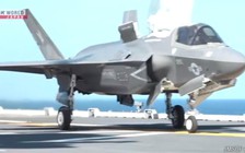 F-35B lần đầu hạ/cất cánh trên 'tàu sân bay' Nhật
