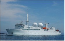 Tàu trinh sát Pháp đi qua eo biển Đài Loan